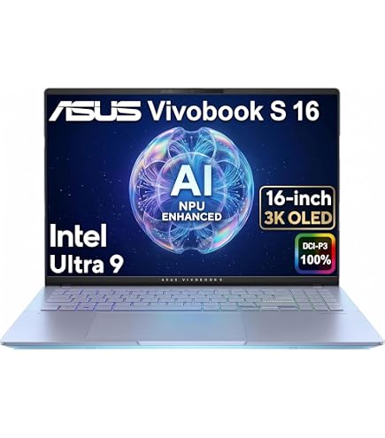 Amazon.com: ASUS Vivobook S16 AI PC Laptop 16
